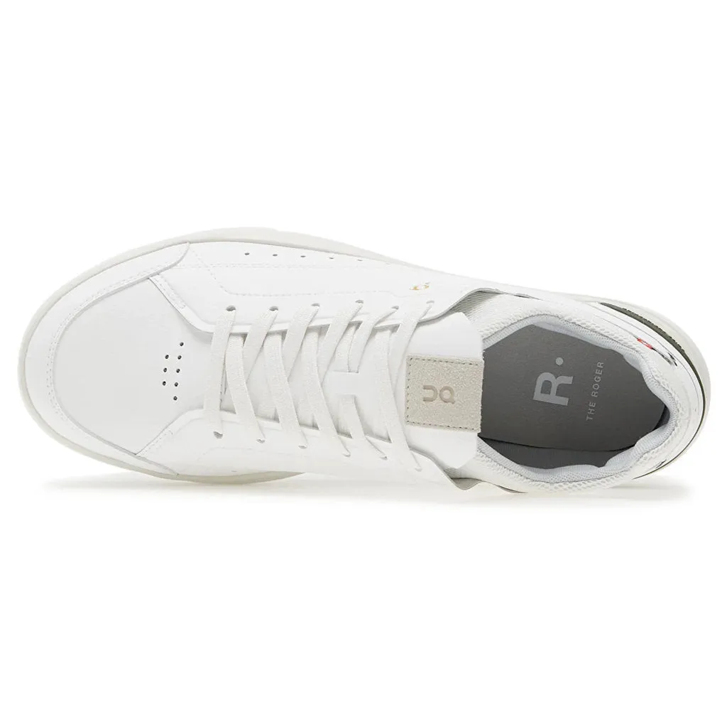 The Roger Centre Court Synthetic Leather Men's Low-Top Trainers