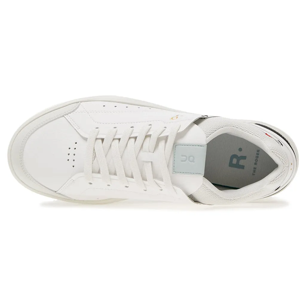 The Roger Centre Court Synthetic Leather Men's Low-Top Trainers