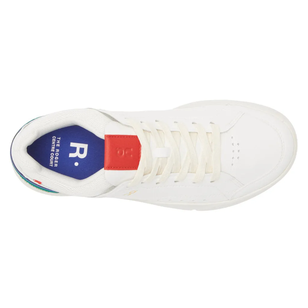 The Roger Centre Court Synthetic Leather Women's Low-Top Trainers