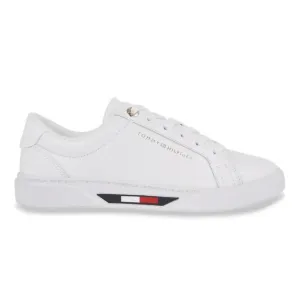 Tommy Hilfiger Global Stripes Court Sneakers Women FW0FW07559-WHT