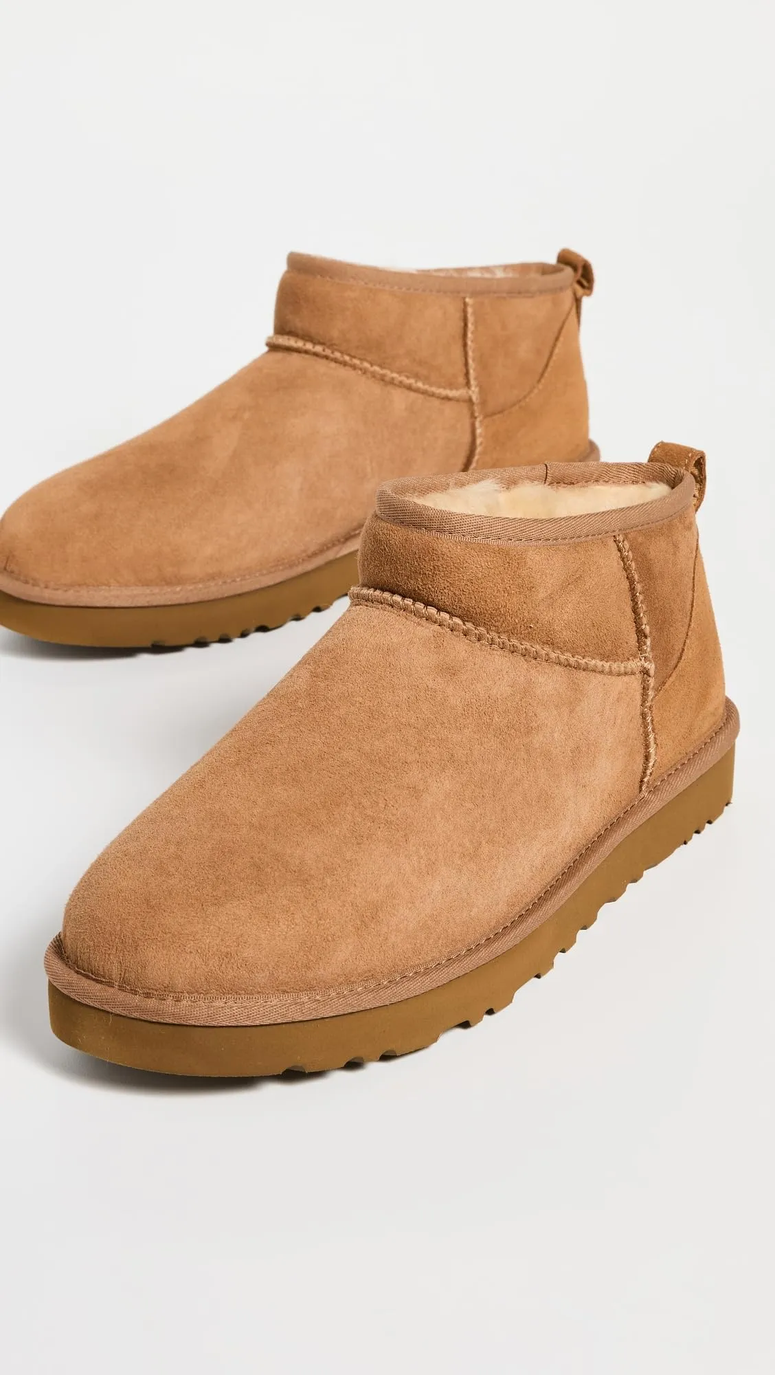 UGG Men's Classic Ultra Mini Boot, Chestnut