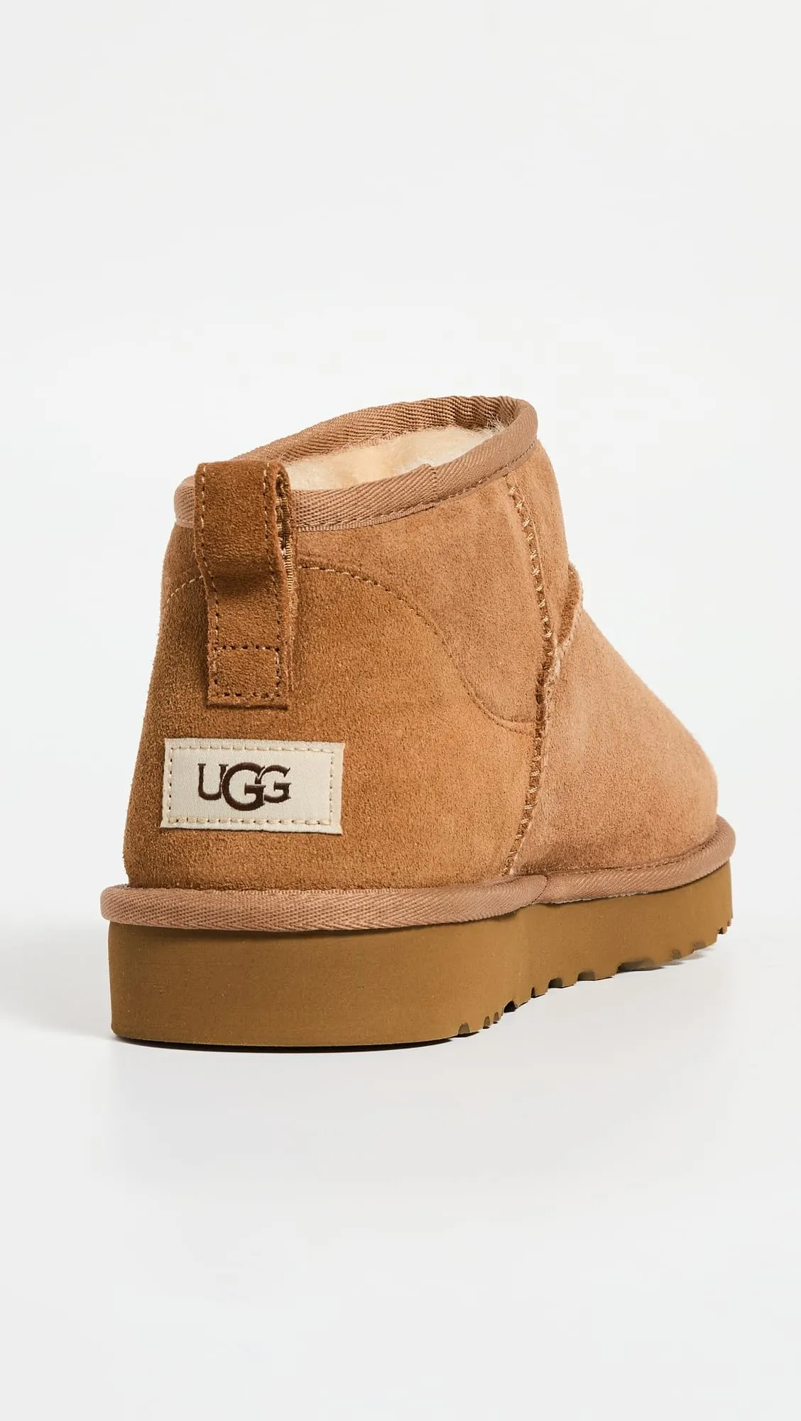 UGG Men's Classic Ultra Mini Boot, Chestnut