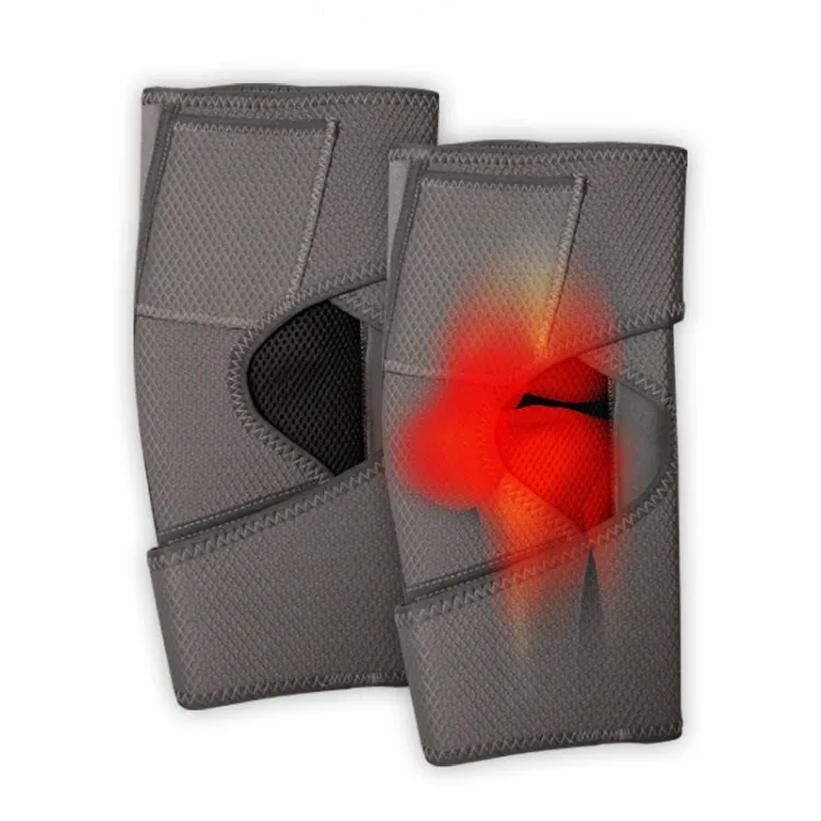 USB Graphene Far Infrared Heated Knee Pad(Gray)