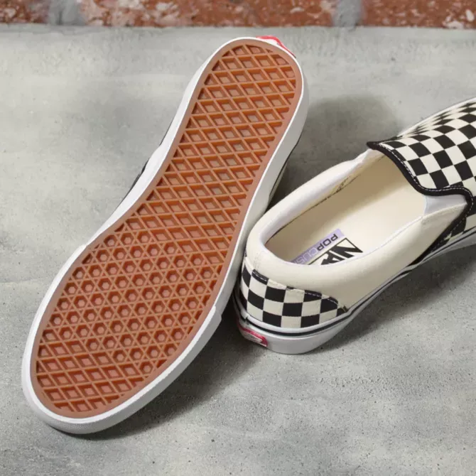 Vans Skate Checkerboard Slip-On Black/Off White