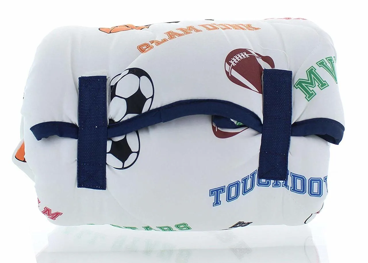 Varsity Sports Toddler Nap Mat with Pillow