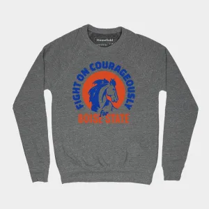 Vintage Boise State Fight Song Crewneck