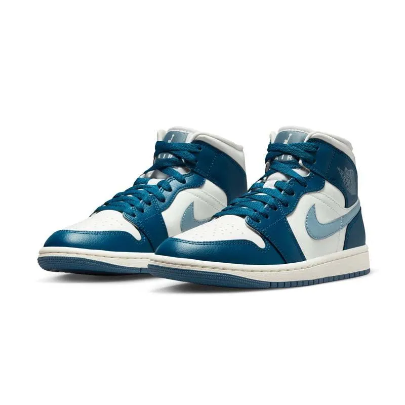 Wmns Air Jordan 1 Mid 'French Blue'