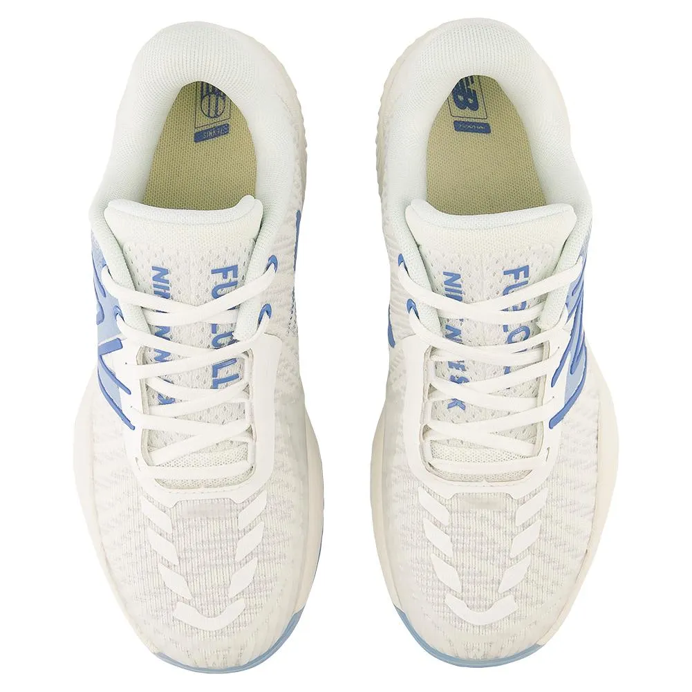 Women`s Fuel Cell 996v5 B Width Tennis Shoes White and Navy