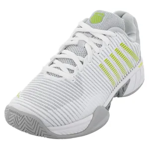 Women's Hypercourt Express 2 Tennis Shoes White and Gray Violet