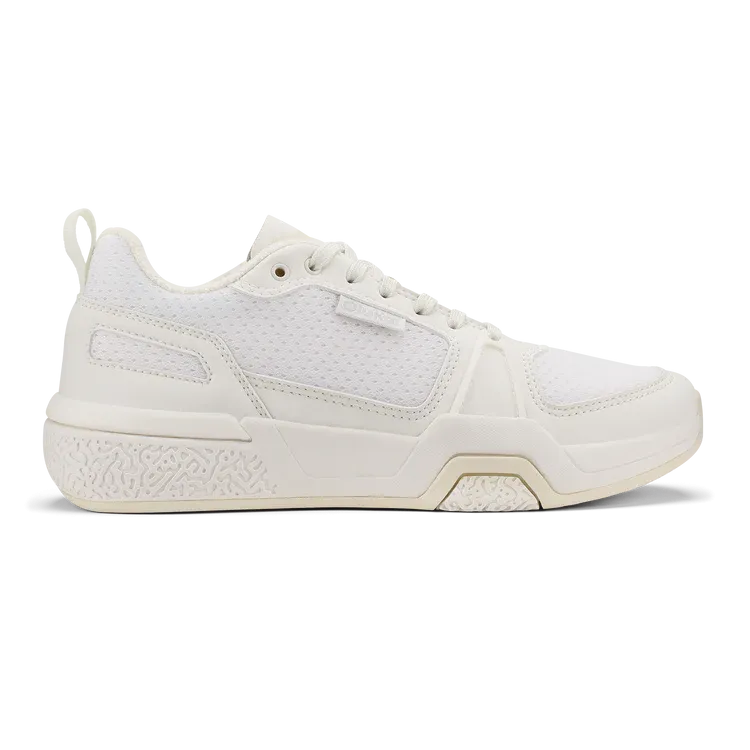 Women's Olukai Anau Pickleball Shoes Color: Bright White