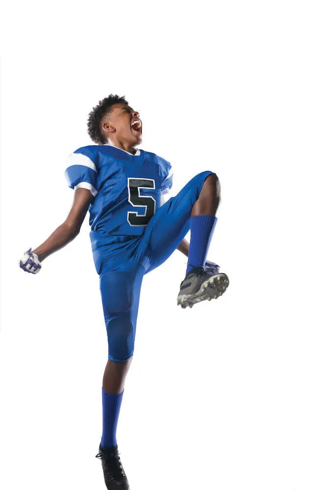 YOUTH SLANT FOOTBALL JERSEY